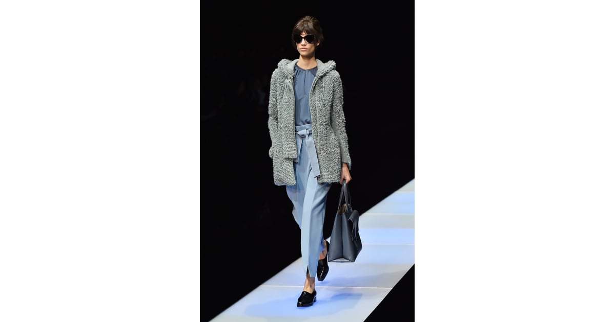 Giorgio Armani Fall 2015 | Best Coats Fall 2015 Fashion Week | POPSUGAR ...