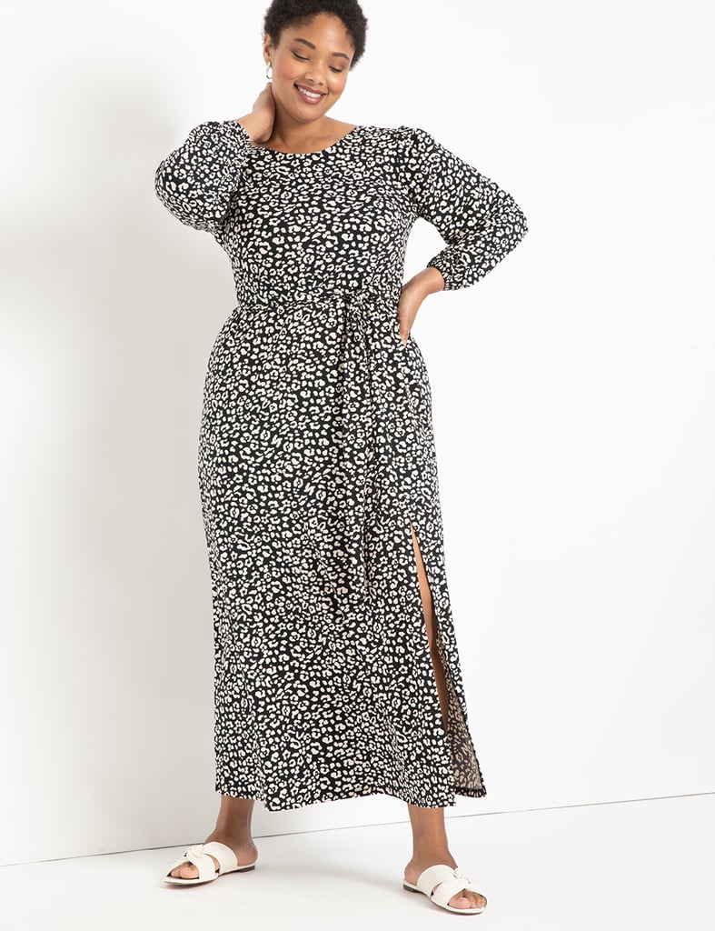 Eloquii Boat-Neck Maxi Dress