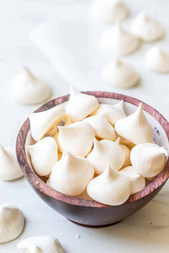 Vegan Meringue Made With Aquafaba