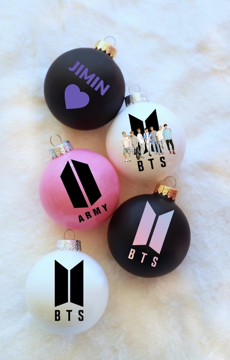 KPOP BTS Inspired Christmas Ornaments