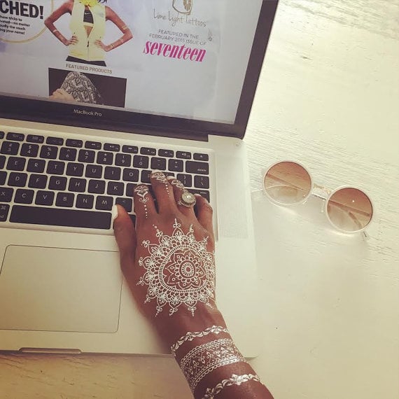 Henna Tattoo Inspired by RiRi