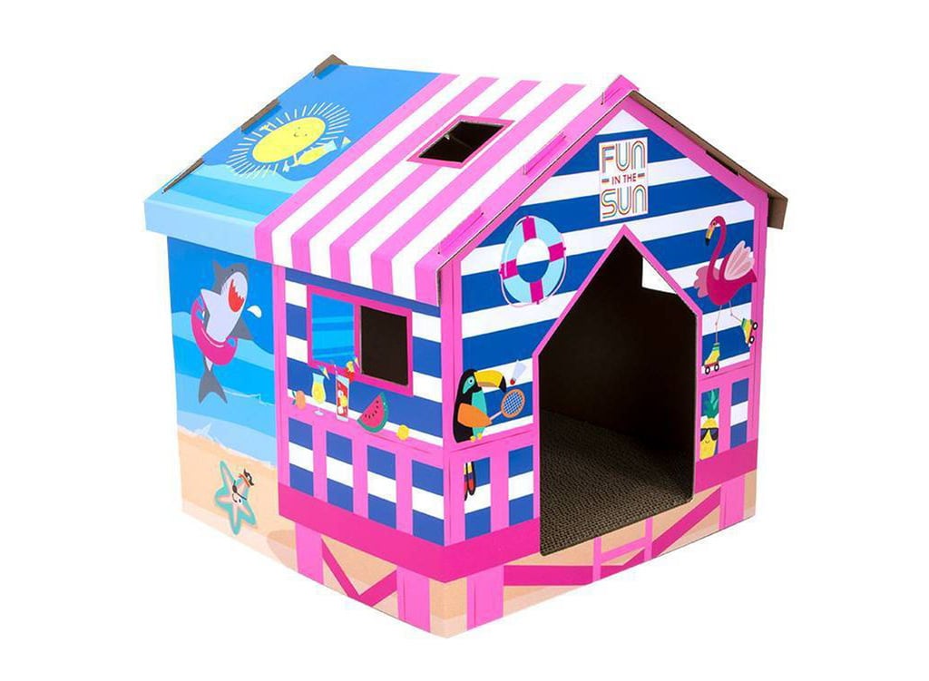 Target Sun Squad Beach Cat Scratcher House