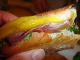 Recipe For Prosciutto and Mango Panini With Mozzarella Cheese