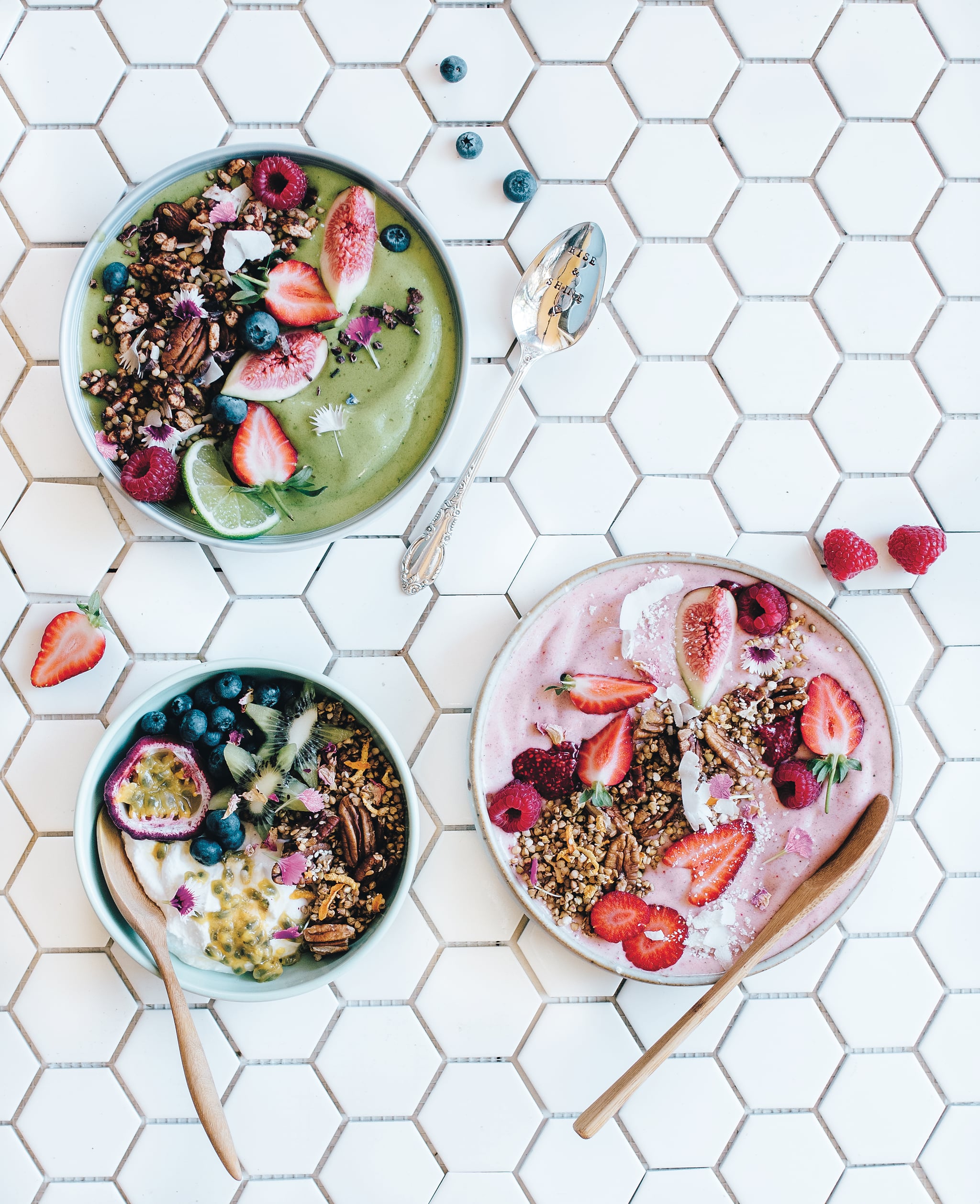 Green Tea Smoothie Bowl Recipe Popsugar Fitness Australia