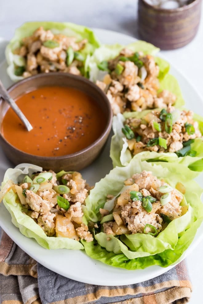 Chicken Lettuce Wraps