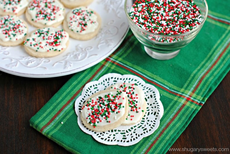 Vanilla Bean Shortbread Cookies