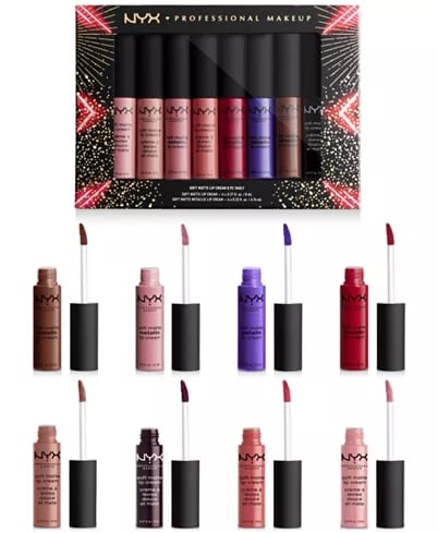 NYX Professional Makeup 8-Pc. Love Lust Disco Soft Matte Lip Cream Vault Set