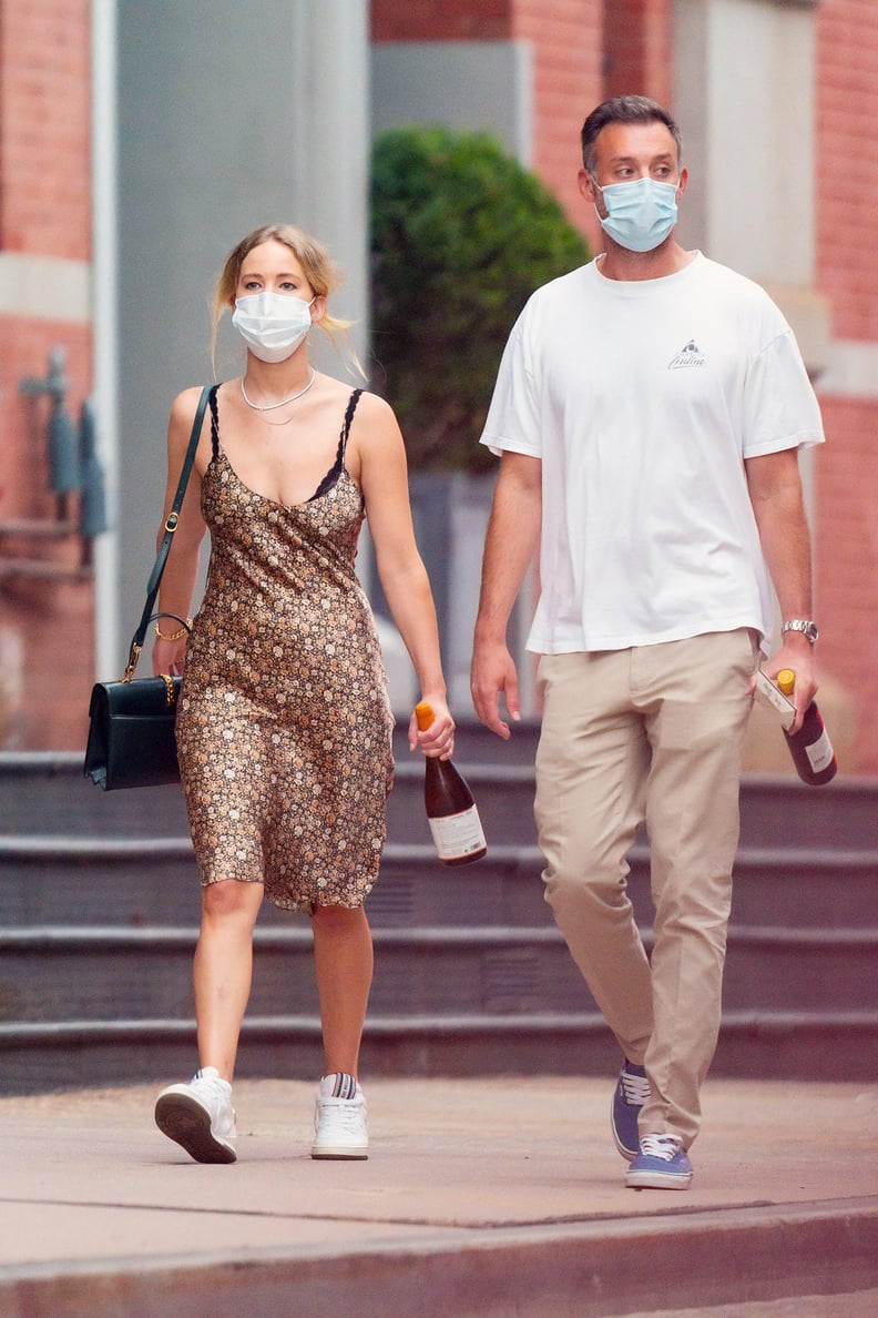 Jennifer Lawrence and Cooke Maroney in NYC