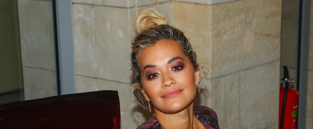 Rita Ora Hole-Punch Nails