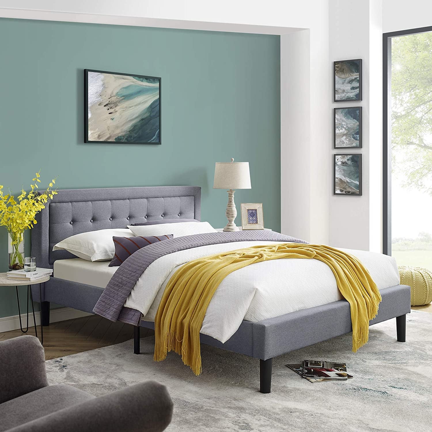 Classic brands coventry hotsell upholstered platform bed