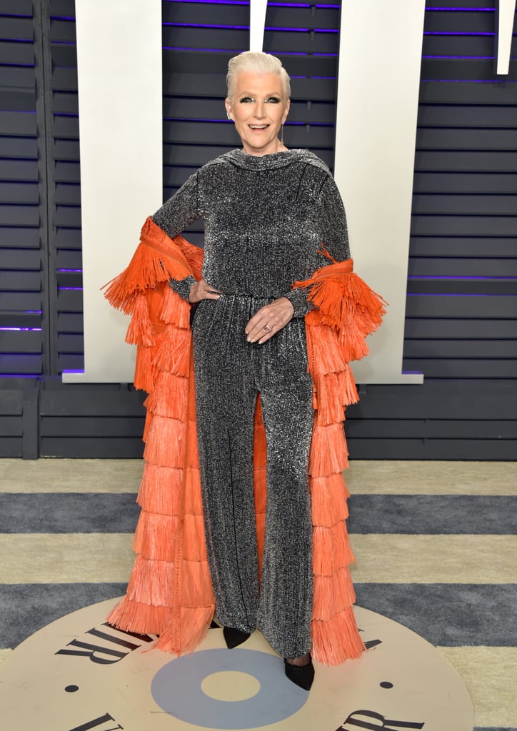 Maye Musk at the 2019 Vanity Fair Oscar Party