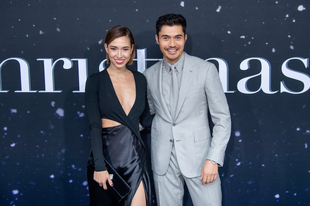 Liv Lo and Henry Golding at the Last Christmas Premiere