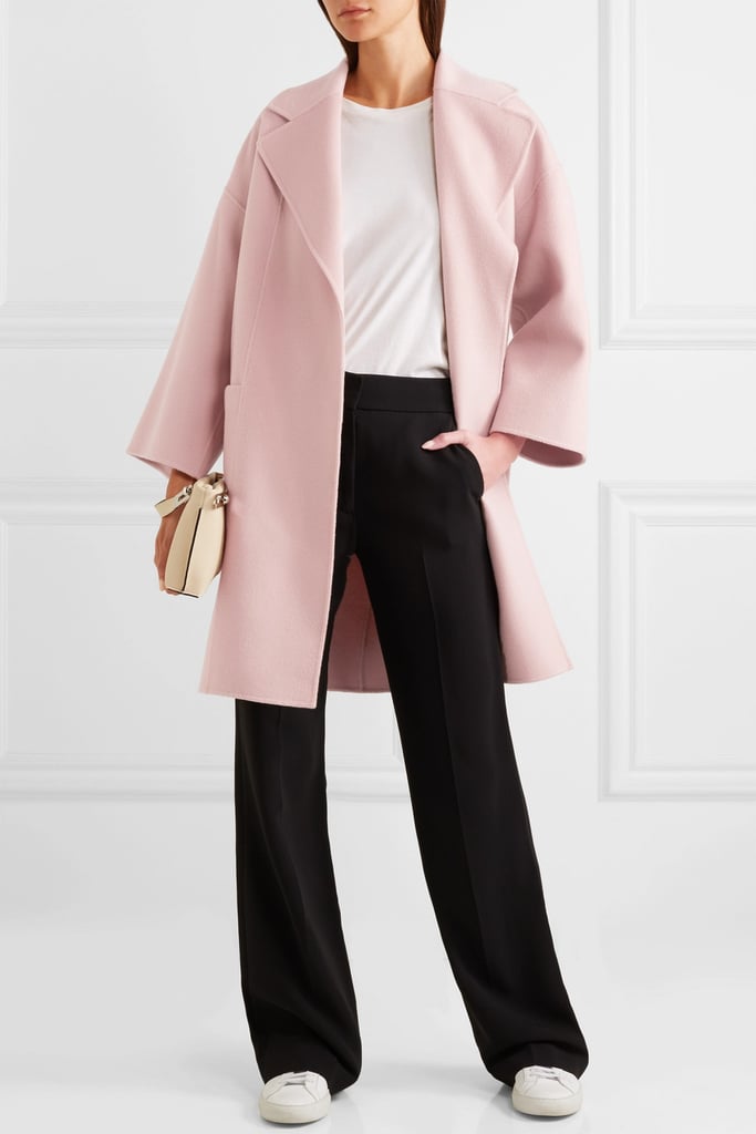 Wool and cashmere blend coat store