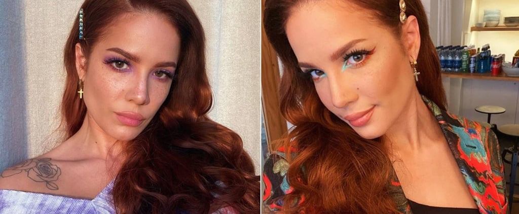 Halsey Debuted a New Copper Hair Color