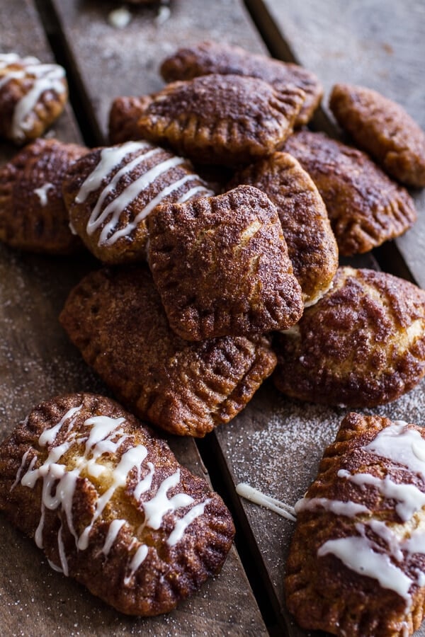 Mini Cream Cheese Pumpkin Bagel Pop Tarts