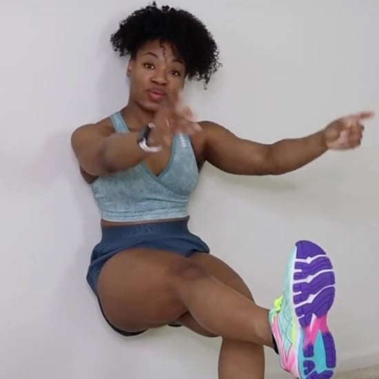 How to Make a Wall Sit Harder From a Trainer on TikTok