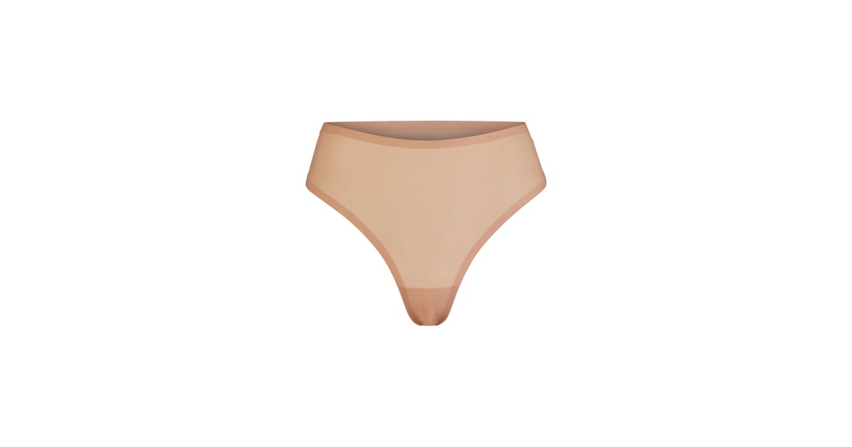 Skims Naked High Waisted Thong in Honey, The New Skims Naked Collection Is  Basically Shapewear For Anyone Anti-Shapewear