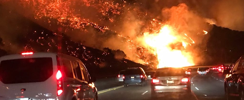 California Wildfires in Los Angeles, Ventura December 2017
