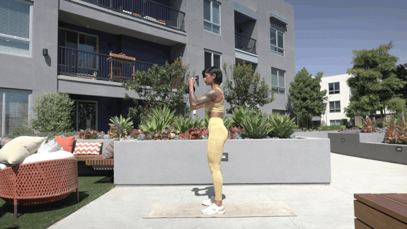 Circuit 1, Exercise 1: Goblet Squat
