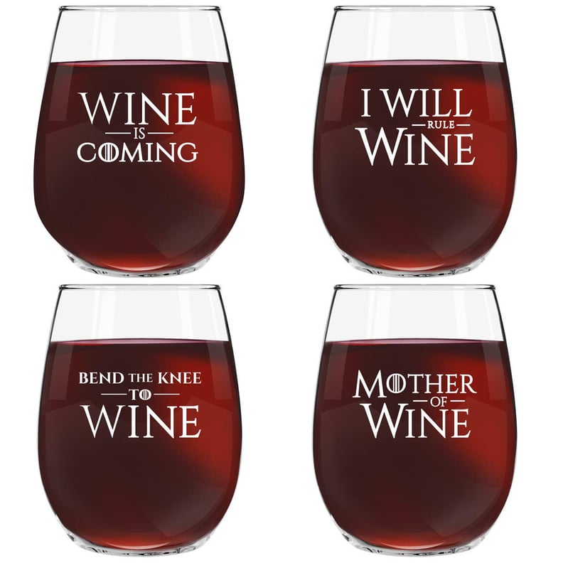 Game of Thrones Inspired Wine Glasses