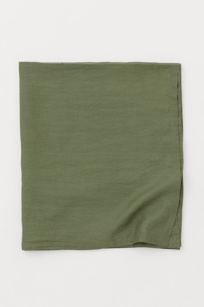H&M Washed Linen Tablecloth