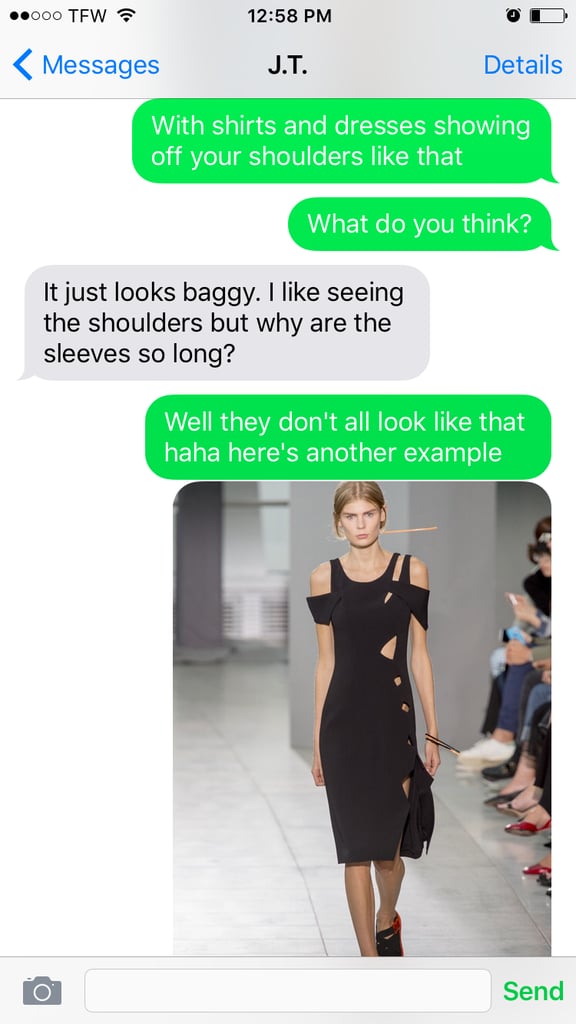 He Clearly Was Not a Fan of the Sweater Style