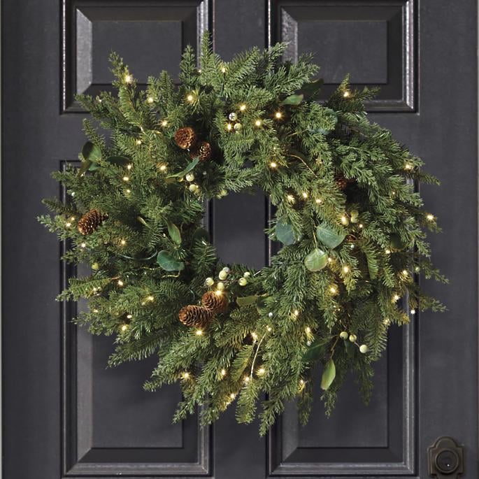 Best Holiday Decor Deal: Frontgate Majestic Holiday Cordless Wreath