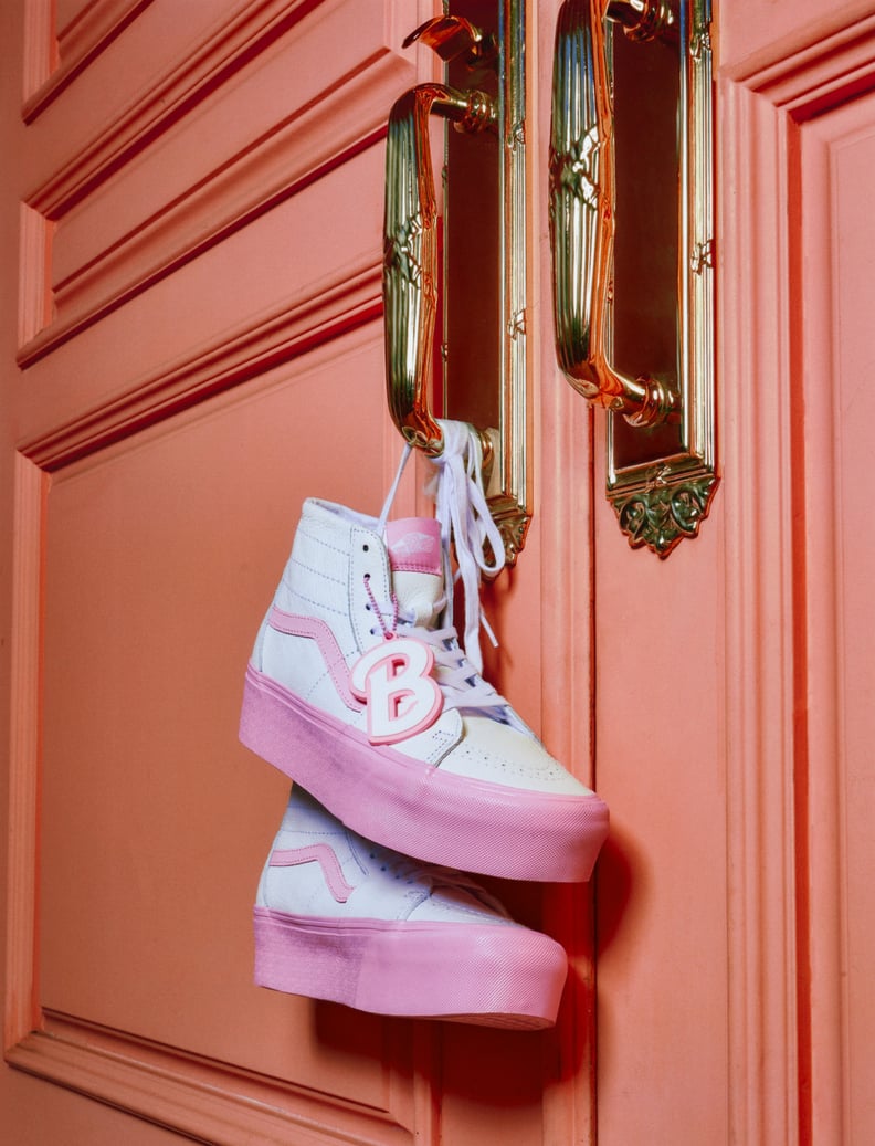 Barbie Merch Shoes: Vans x Barbie Sk8-Hi Tapered Stackform Shoe