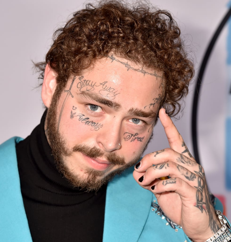 Post Malone's Face Tattoos Come From Insecurities