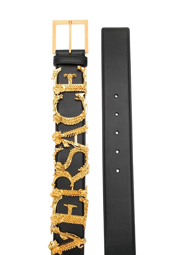 Versace Logo Letter Belt | Camila Cabello's Belt Has Perfection Written ...