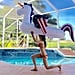 Summer Workout Using Pool Floats