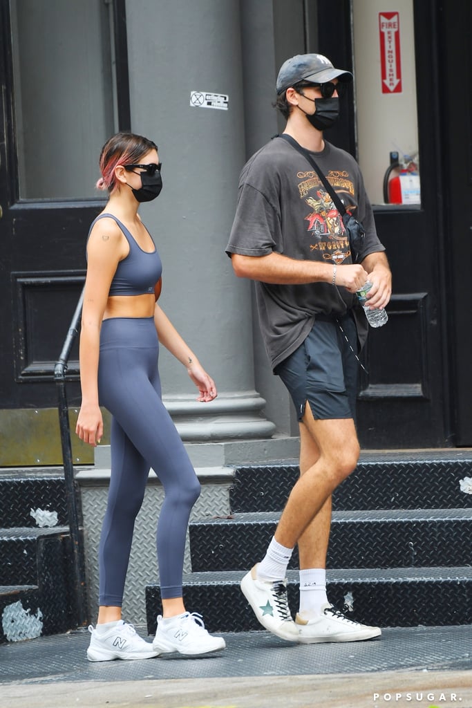 Jacob Elordi and Kaia Gerber Walking in New York | Photos