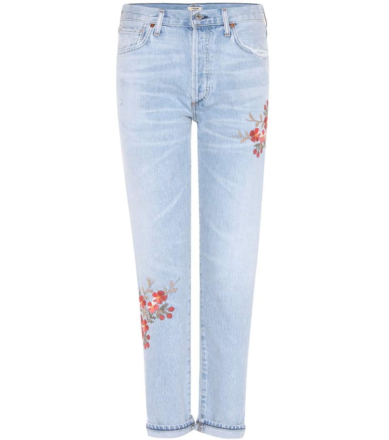 Citizens of Humanity Embroidered Jeans