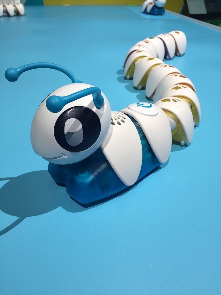 First introduced at Consumer Electronics Show earlier this year, Fisher-Price's Code-a-Pillar will give preschoolers their earliest introduction to coding. Kids control how they want the caterpillar to move and watch as he follows their commands.