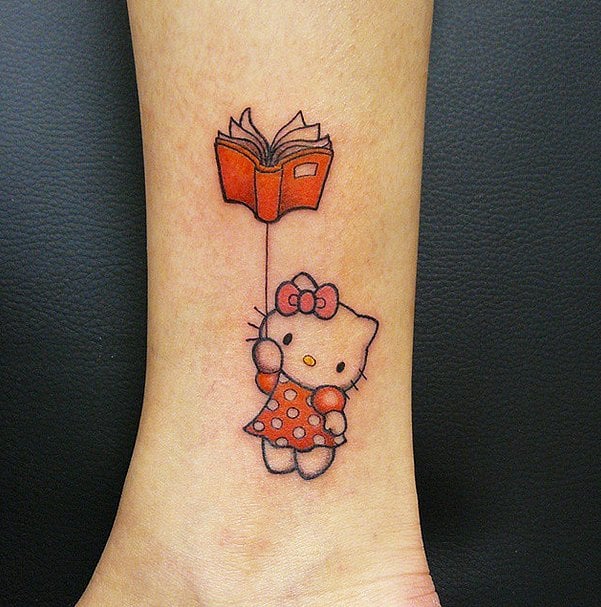 12 Cute Colorful  Crazy Hello Kitty Tattoos  Tattoodo