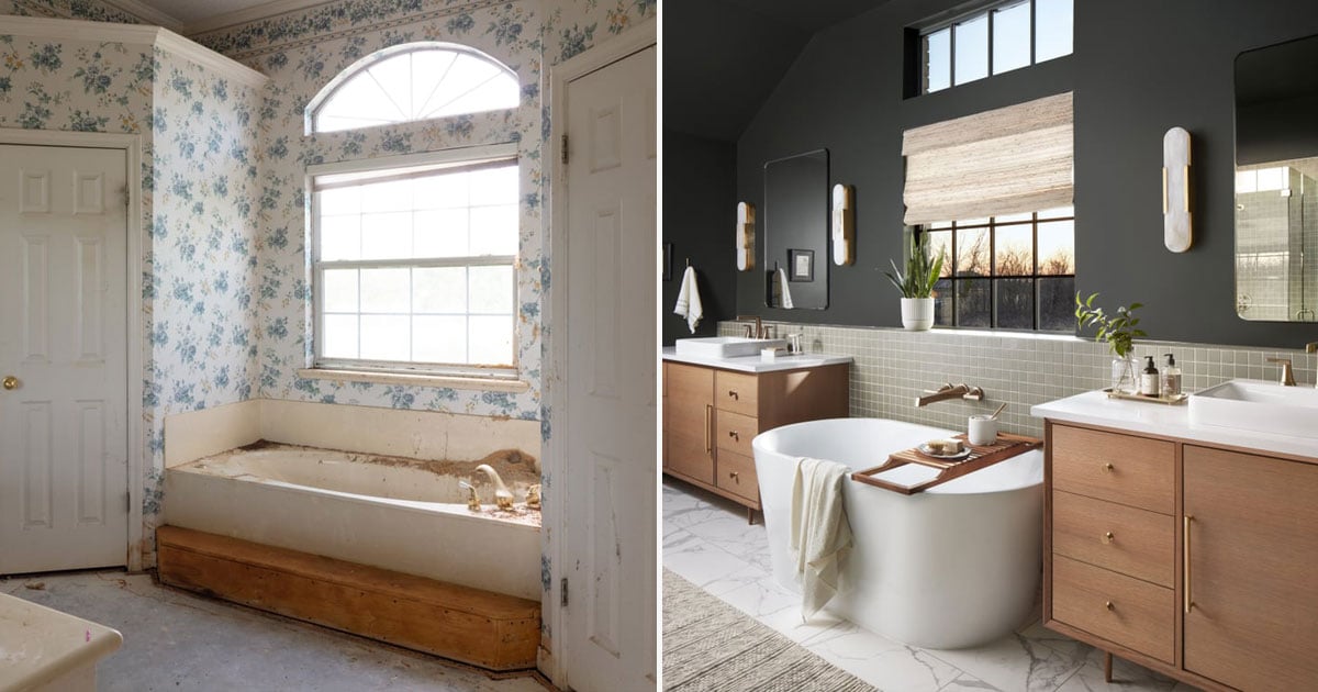 Fixer Upper Home Episode 1 BeforeandAfter Photos POPSUGAR Home