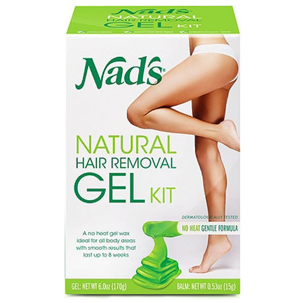 Nad's Natural Hair Removal Gel Kit