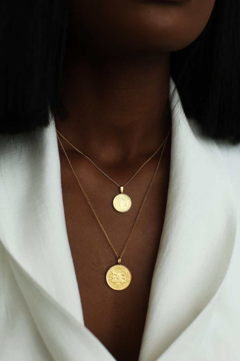 The Double Up Coin Necklace Stack