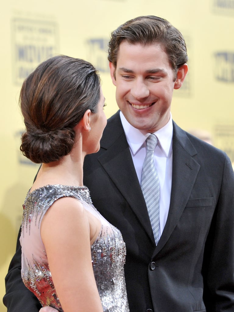 约翰Krasinski,艾米丽。布朗的可爱照片