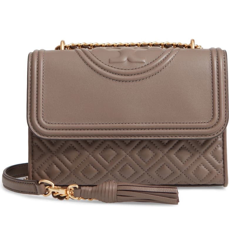 Tory Burch Small Fleming Leather Convertible Shoulder Bag