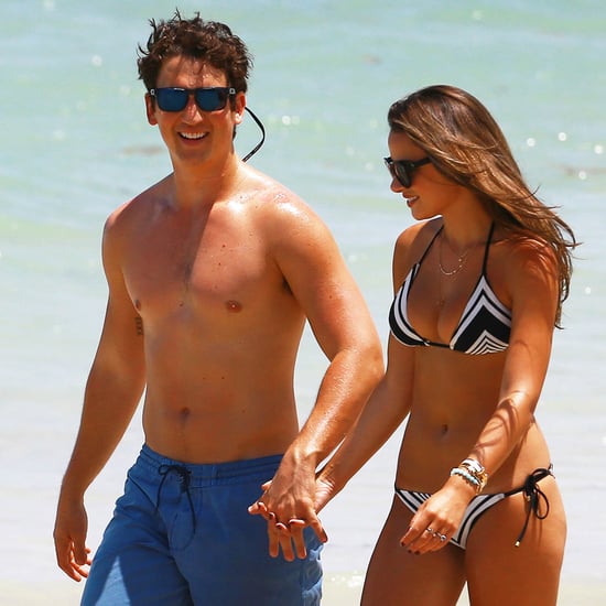 Miles Teller Kissing Keleigh Sperry in Miami | Pictures