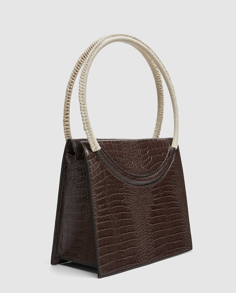 Zara Embossed City Bag