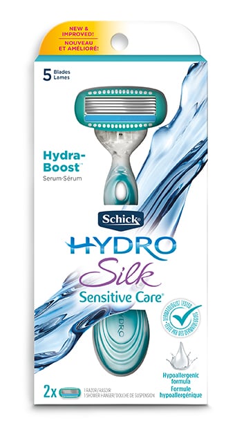 Schick Hydro Silk Sensitive Care Refillable Razor