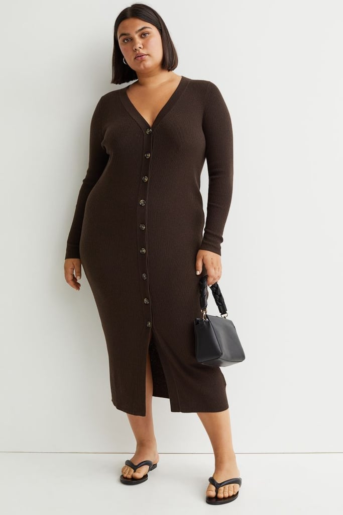 A Sweater Dress: H&M+ Rib-knit Dress