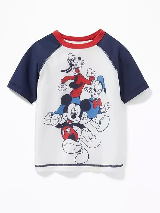 Old Navy Mickey and Friends Rash Guard