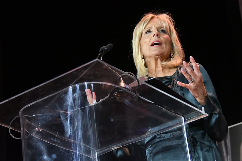 Jill Biden Wearing Her Gabriela Hearst Dress at a Gala in 2017