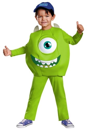 Mike Wazowski Monsters, Inc. Toddler Deluxe Costume | Cute ...