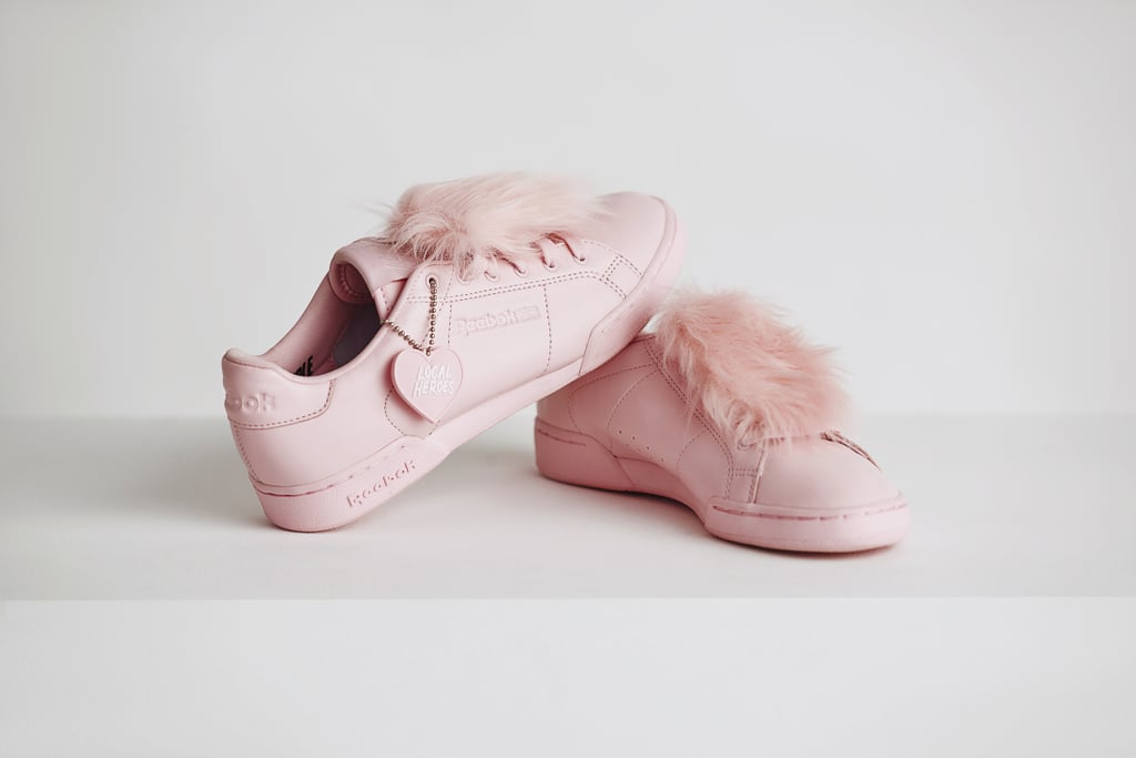 The Reebok Classic x Local Heroes NPC II ($100) features just a swipe of fur down the laces.