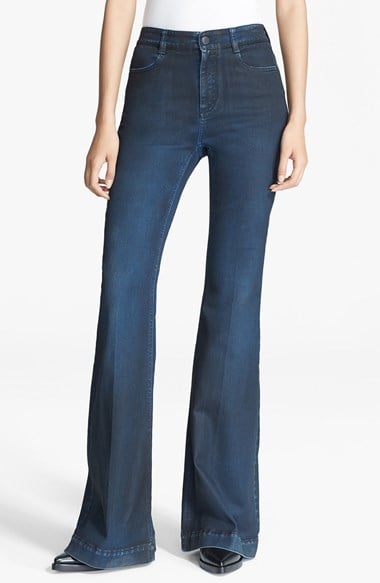 High-Waist Flared Jeans