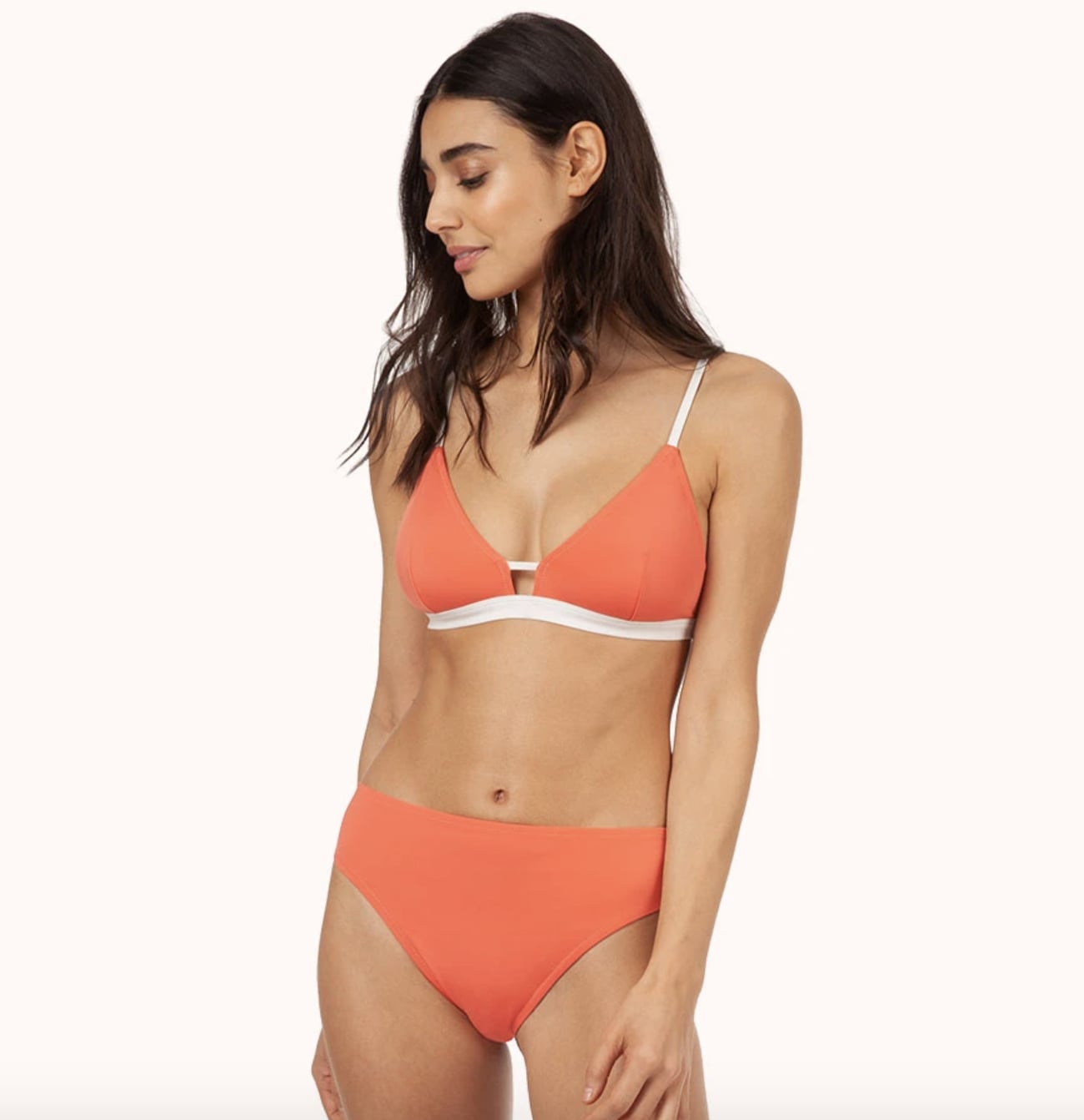 Lively Bralette Swim Top and High Waist Bikini Bottom, Your Favourite Bra  Brand Just Made Sustainable Swimwear and It's So Flattering